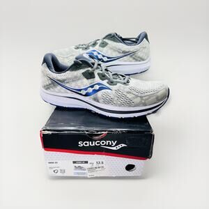 Saucony Omni 20 ‘Sand/Sapphire’ White Running Shoe Men’s Size 12.5 | S20681-90
